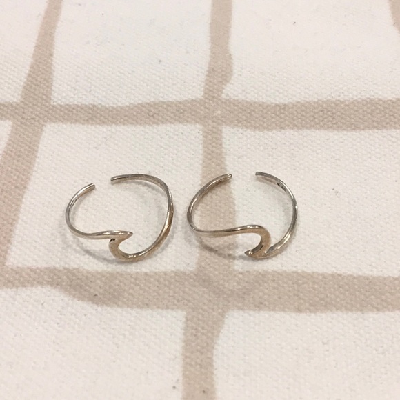 Sterling Toe Rings, Adjustable - Picture 1 of 3